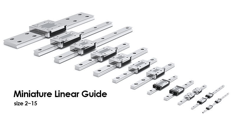 CPC微型滾珠線性滑軌系列